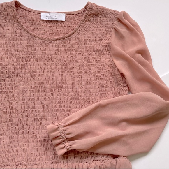 Elegant Pink Midi Dress - Picture 13 of 13